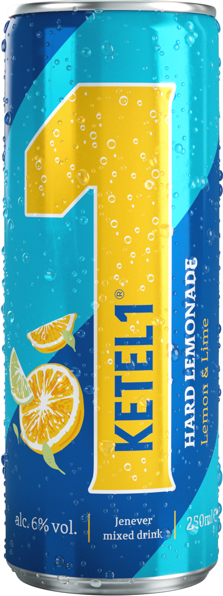 Ketel 1 Lemon & Lime blik Tray 12x25 cl 6%