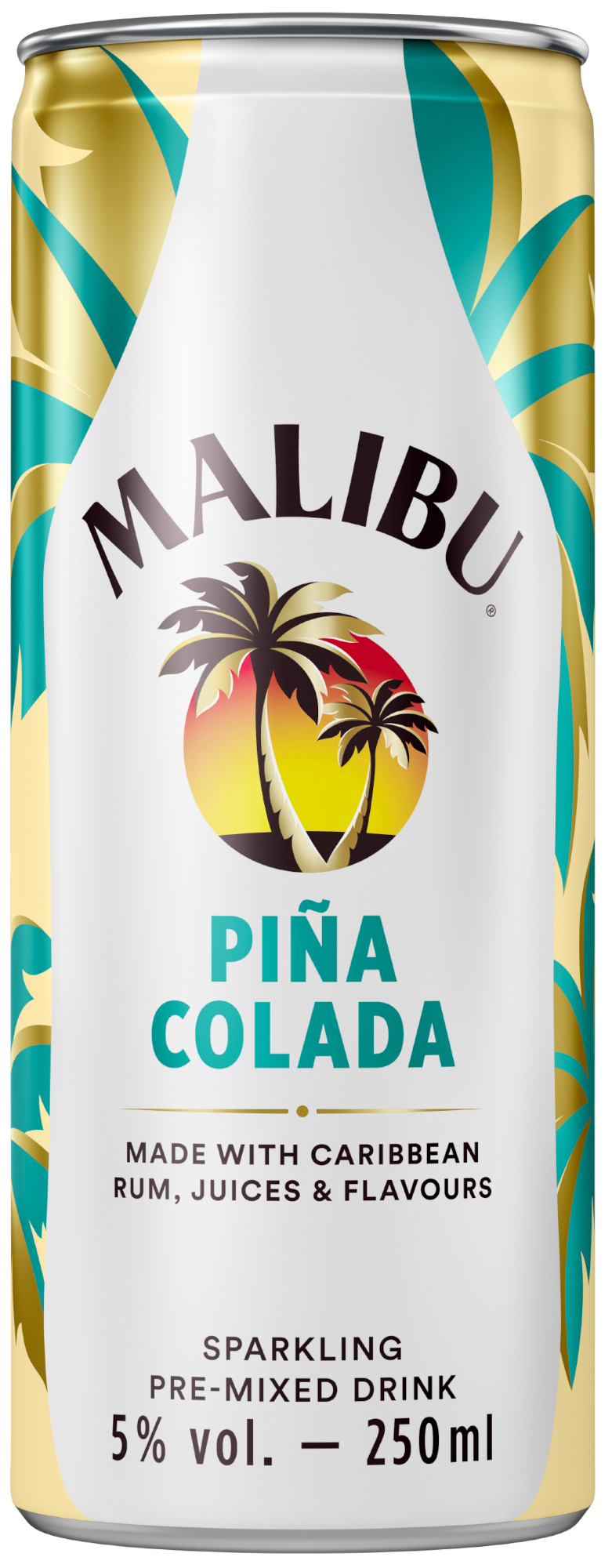 Malibu & Pina Colada blik Tray 12x25 cl 5%