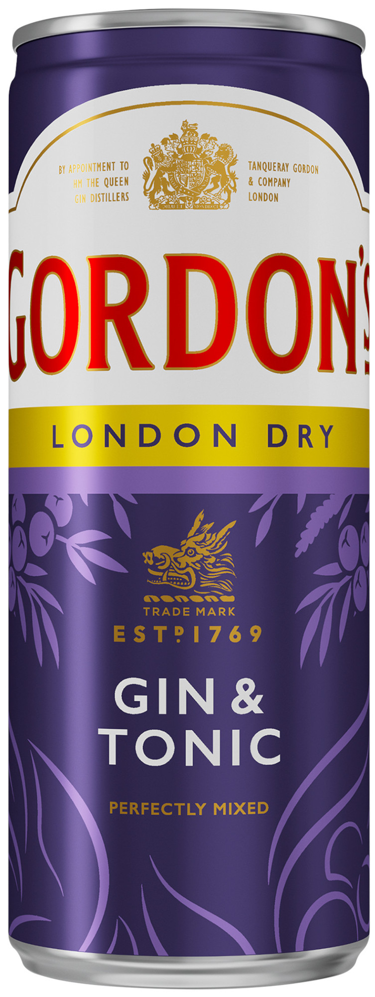 Gordon's & Tonic blik Tray 12x25 cl 6%