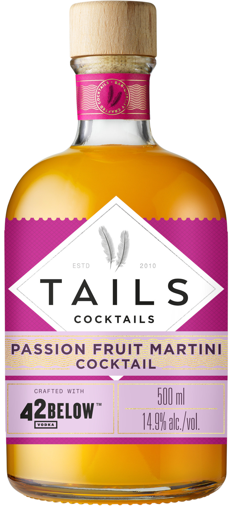 Tails Cocktails Pass. Fr. Martini Fles 50 cl 14,9%