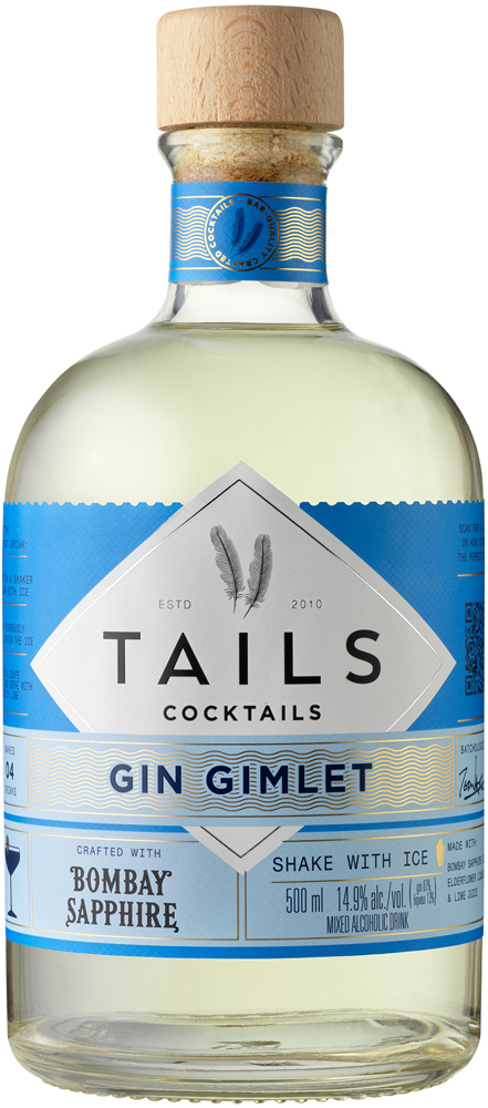 Tails Cocktails Gin Gimlet Fles 50 cl 14,9%