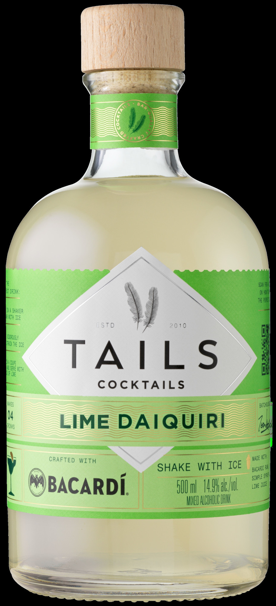 Tails Cocktails Lime Daiquiri Fles 50 cl 14,9%