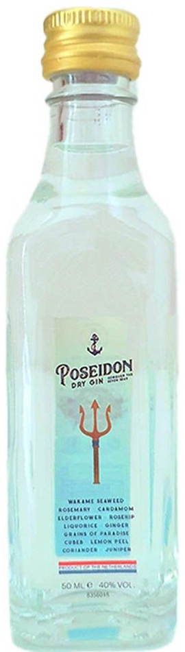 Poseidon Dry Gin mini Tray 12x5 cl 40%