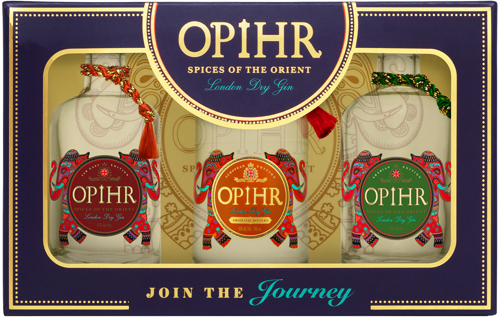 Opihr Gin Assorti Tray 3x5 cl 42%