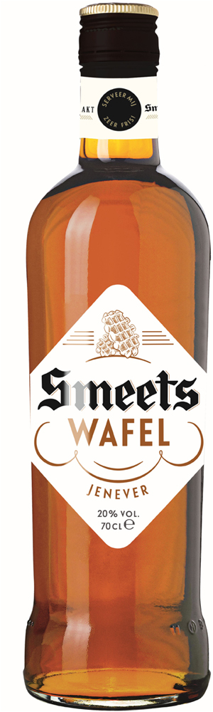 Smeets Wafel Likeur Fles 70 cl 20%