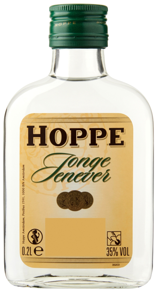 Hoppe Jonge Jenever zakf Doos 12x20cl 35%