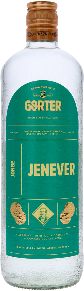 Gorter Jonge Jenever Fles 100 cl 35%