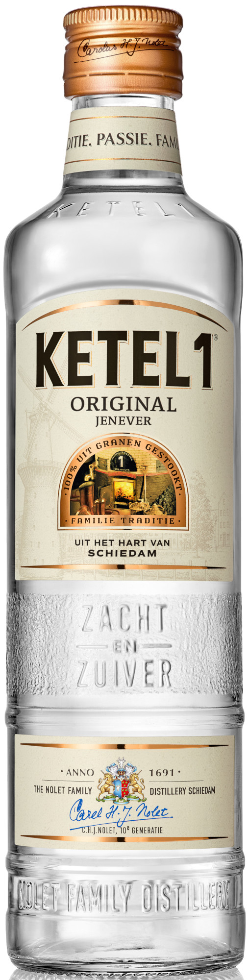 Ketel 1 Jonge Jenever Fles 50 cl 35%