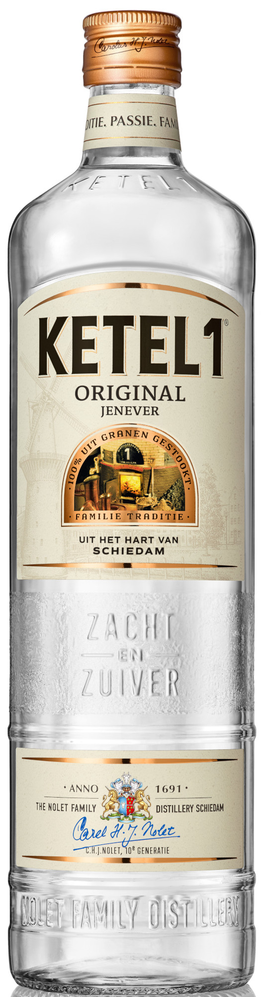 Ketel 1 Jonge Jenever Fles 100 cl 35%