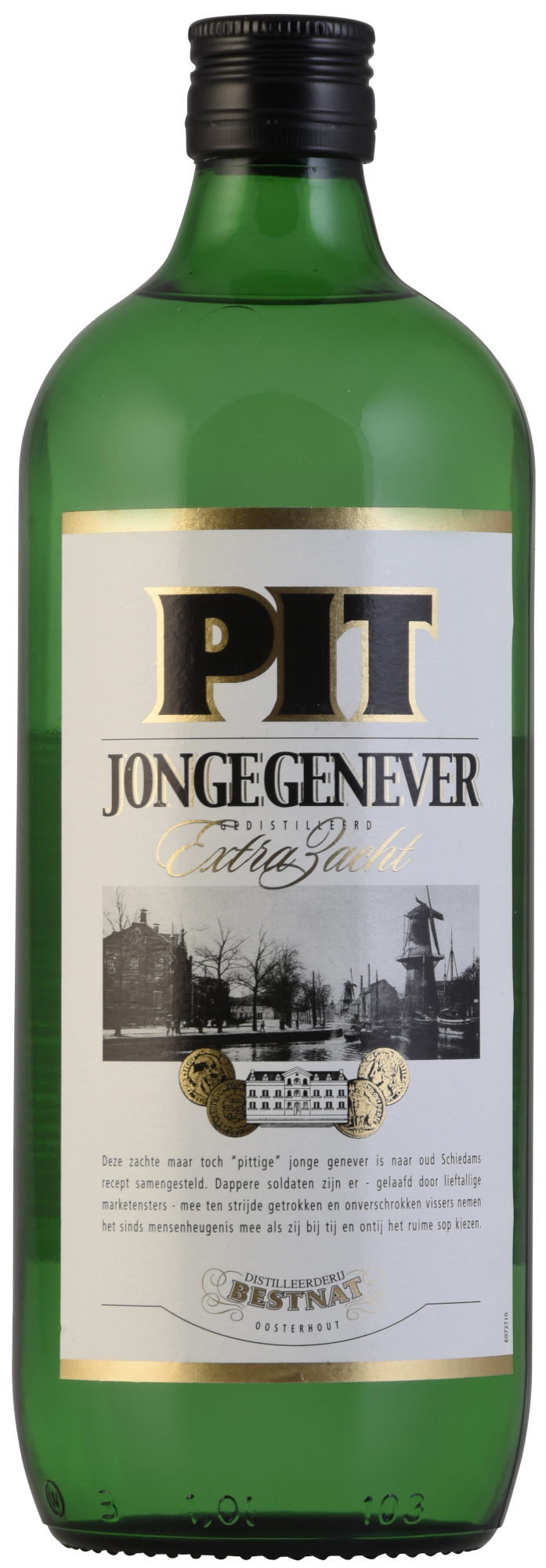 Pit Jonge Schiedam Fles 100 cl 35%