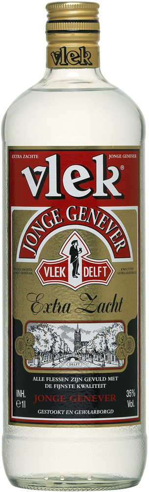 Vlek Jonge Jenever Fles 100 cl 35%