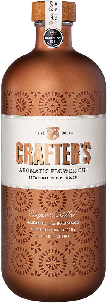 Crafter's Aromatic Flower Gin Fles 70 cl 44,3%