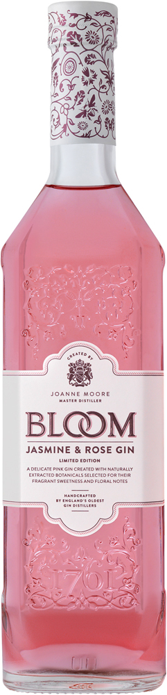 Bloom Pink Premium Gin Fles 70 cl 40%