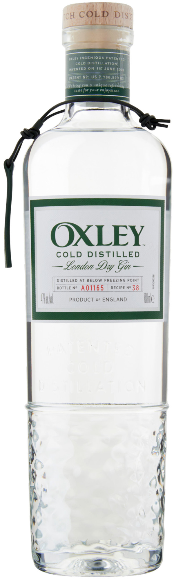 Oxley Gin Fles 70 cl 47%