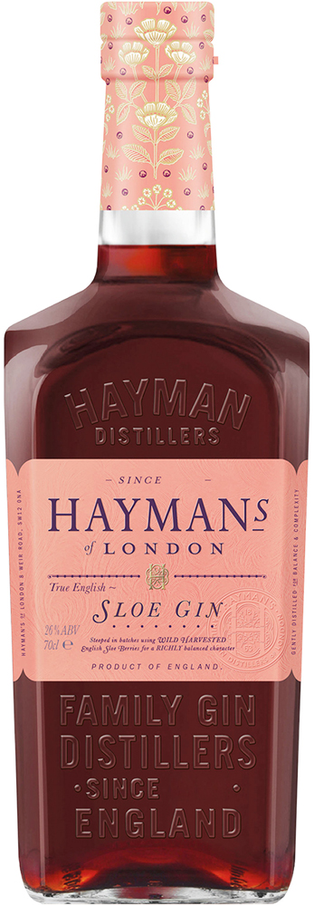 Hayman's Sloe Gin Fles 70 cl 26%