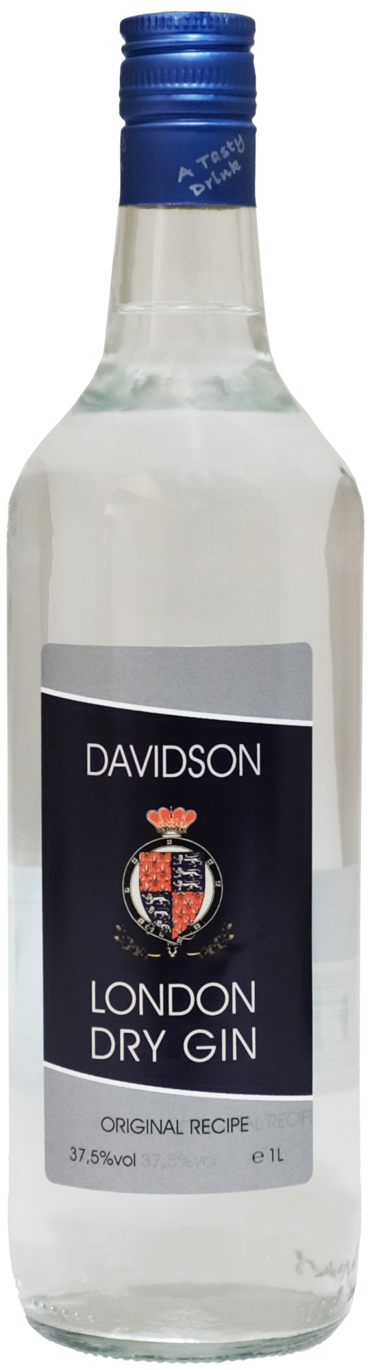 Davidson London Dry Gin Fles 100 cl 37,5%