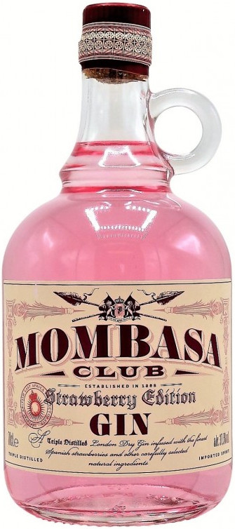 Mombasa Club Strawb. Gin Fles 70 cl 37,5%