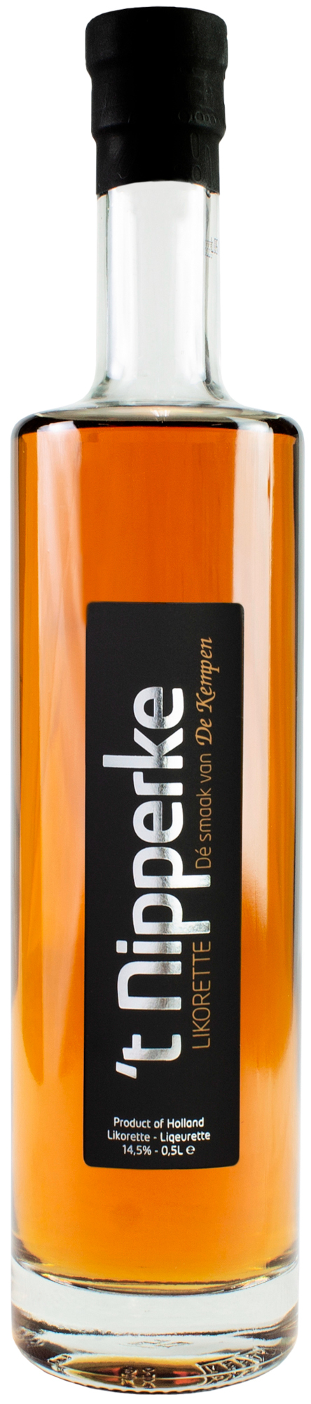 't Nipperke Likorette Fles 50 cl 14,5%