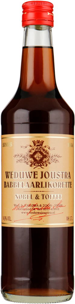 Joustra Babbelaar Likorette Fles 70 cl 14,9%