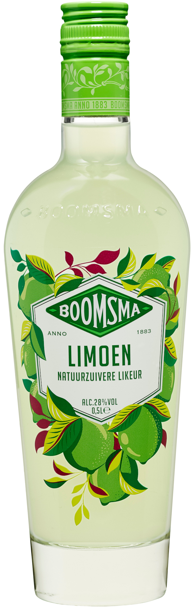 Boomsma Limoenlikeur Fles 50 cl 28%