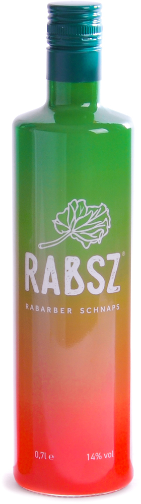 Rabsz Rabarberschnaps Fles 70 cl 14%