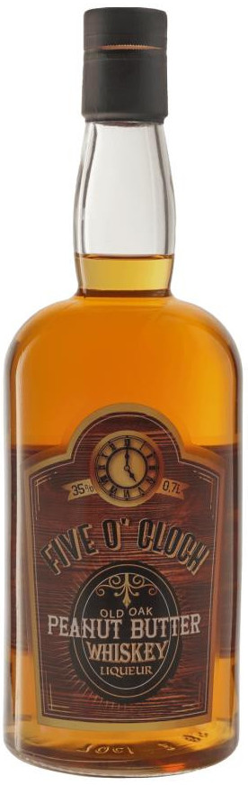 5 o'Clock Peanut Butter Whiskey Fles 70 cl 35%