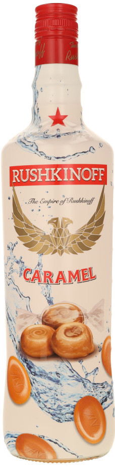 Rushkinoff Caramel Fles 100 cl 18%