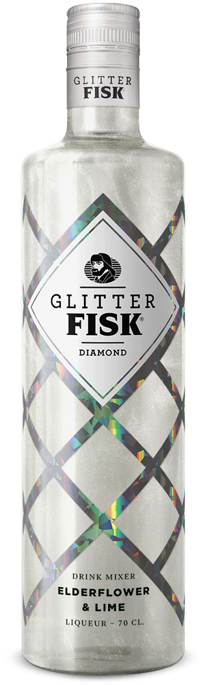 Glitter Fisk Diamond Fles 70 cl 15%