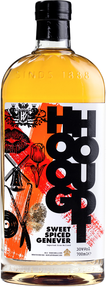 Hooghoudt Sweet Spiced Genever Fles 70 cl 30%