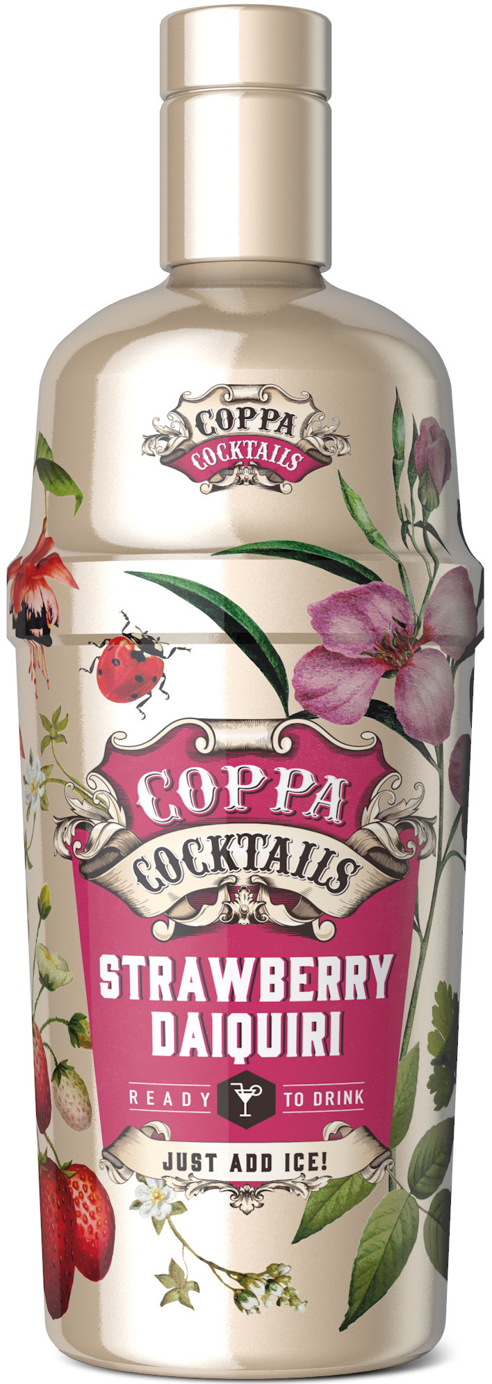 Coppa Cocktails Strawberry Daiquiri Fles 70 cl 10%