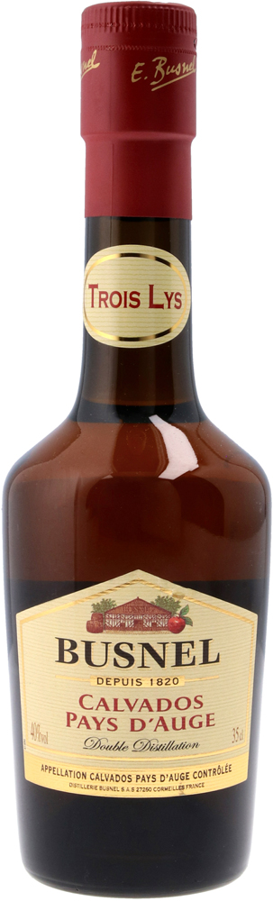 Calvados Trois Lys Fles 35 cl 40%