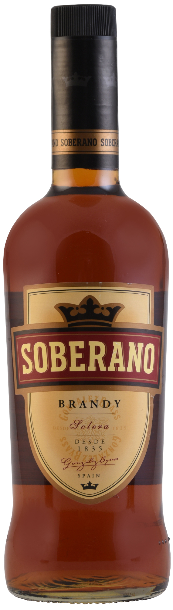 Brandy Solera Soberano Fles 70 cl 36%