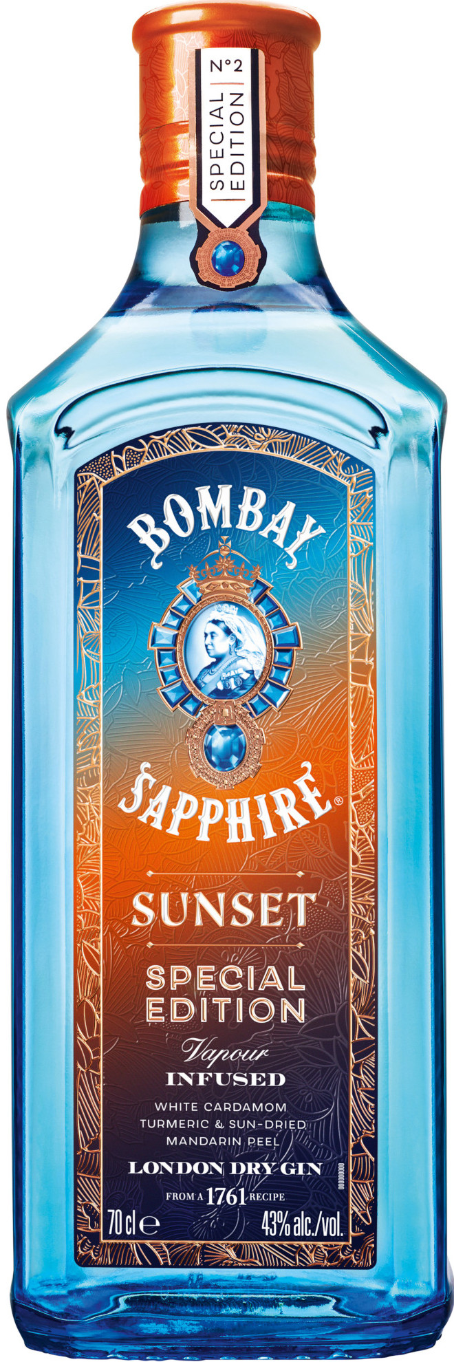 Bombay Sapphire Sunset Fles 70 cl 43%