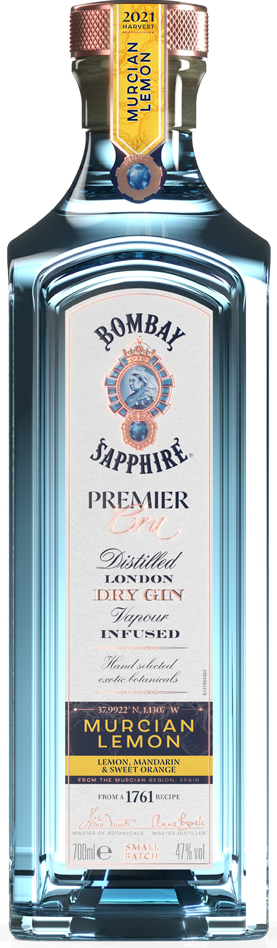 Bombay Sapphire Premier Cru Fles 70 cl 47%