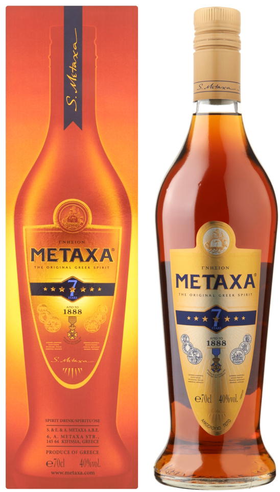 Metaxa ******* 7 ster Fles 70 cl 40%