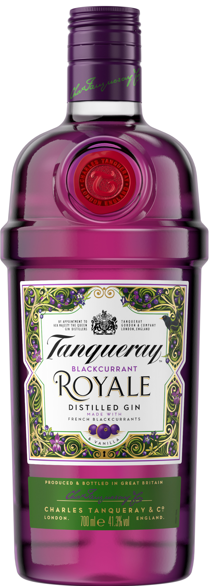 Tanqueray Blackcurrant Royale Fles 70 cl 41,3%