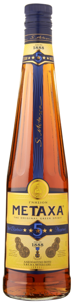 Metaxa ***** 5 ster Fles 70 cl 38%