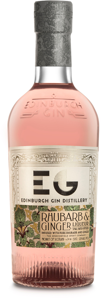 Edinburgh Gin Rhubarb&Ginger liq. Fles 50 cl 20%