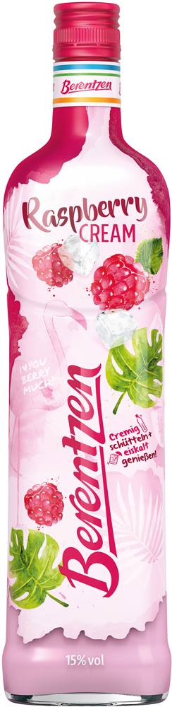 Berentzen Raspberry Cream Fles 70 cl 15%