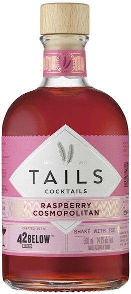 Tails Cocktails Raspb. Cosmopol. Fles 50 cl 14,9%