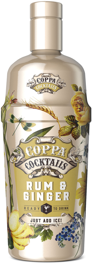 Coppa Cocktails Rum & Ginger Fles 70 cl 10%