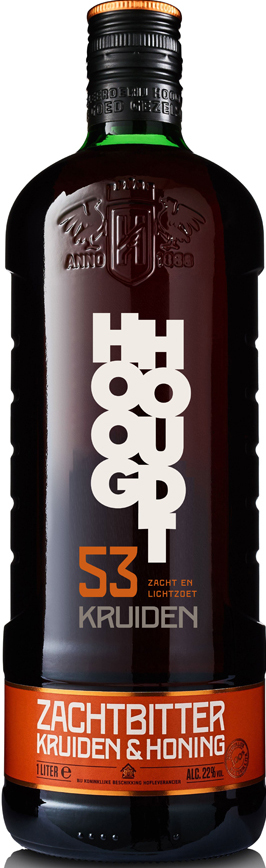 Hooghoudt Zachtbitter Fles 100 cl 22%