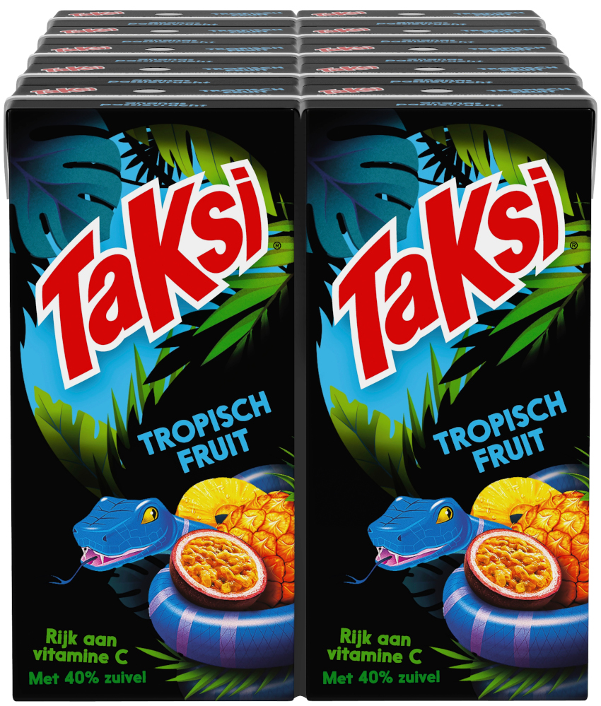 Taksi Tropicalfruit Tray 30x20 cl