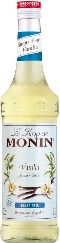 Monin Vanille Sugar Free Fles 70 cl