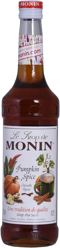 Monin Pumpkin Spice Fles 70 cl