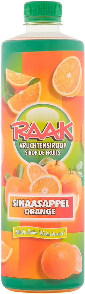 Raak Vr.Siroop Sinaasapp. Tray 6x75 cl