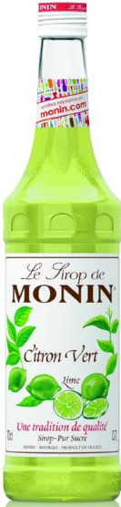 Monin Citron Vert Fles 70 cl