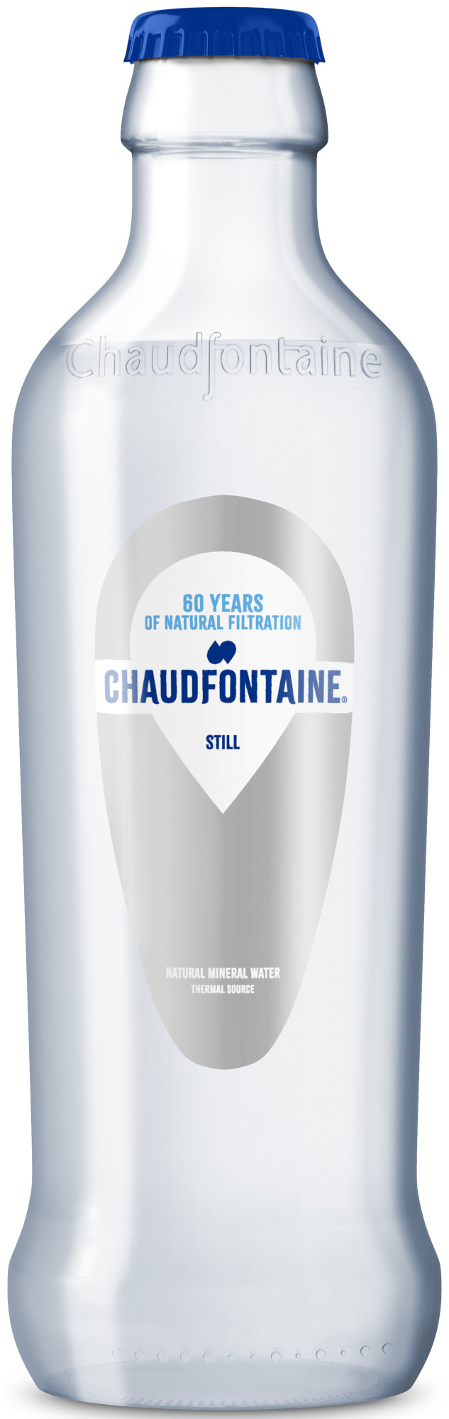 Chaudfontaine Blauw Krat 24x25 cl