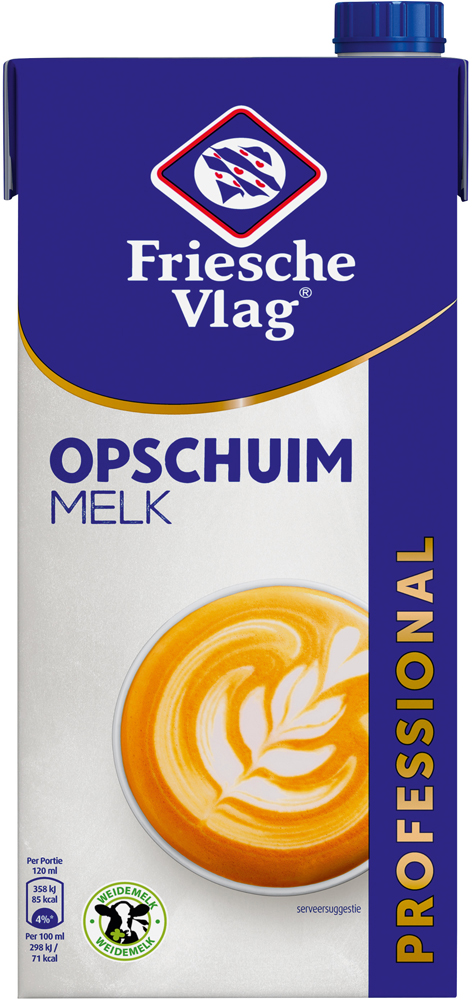 Friesche Vlag Opschuimmelk Pak Doos 12x100 cl