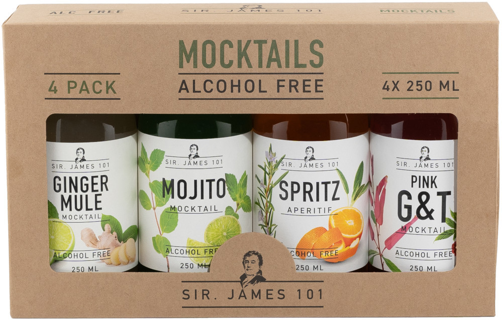 Sir James 101 Giftpack Doos 6x4x25 cl